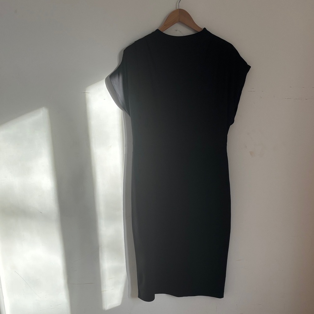 Express Classic Black Midi Dress